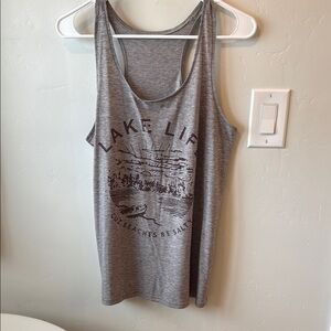 Gray Lake Life Women's Tank Top